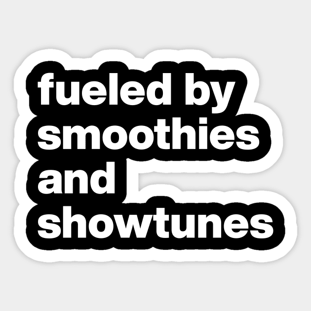 Smoothies and Showtunes Sticker by OpalEllery